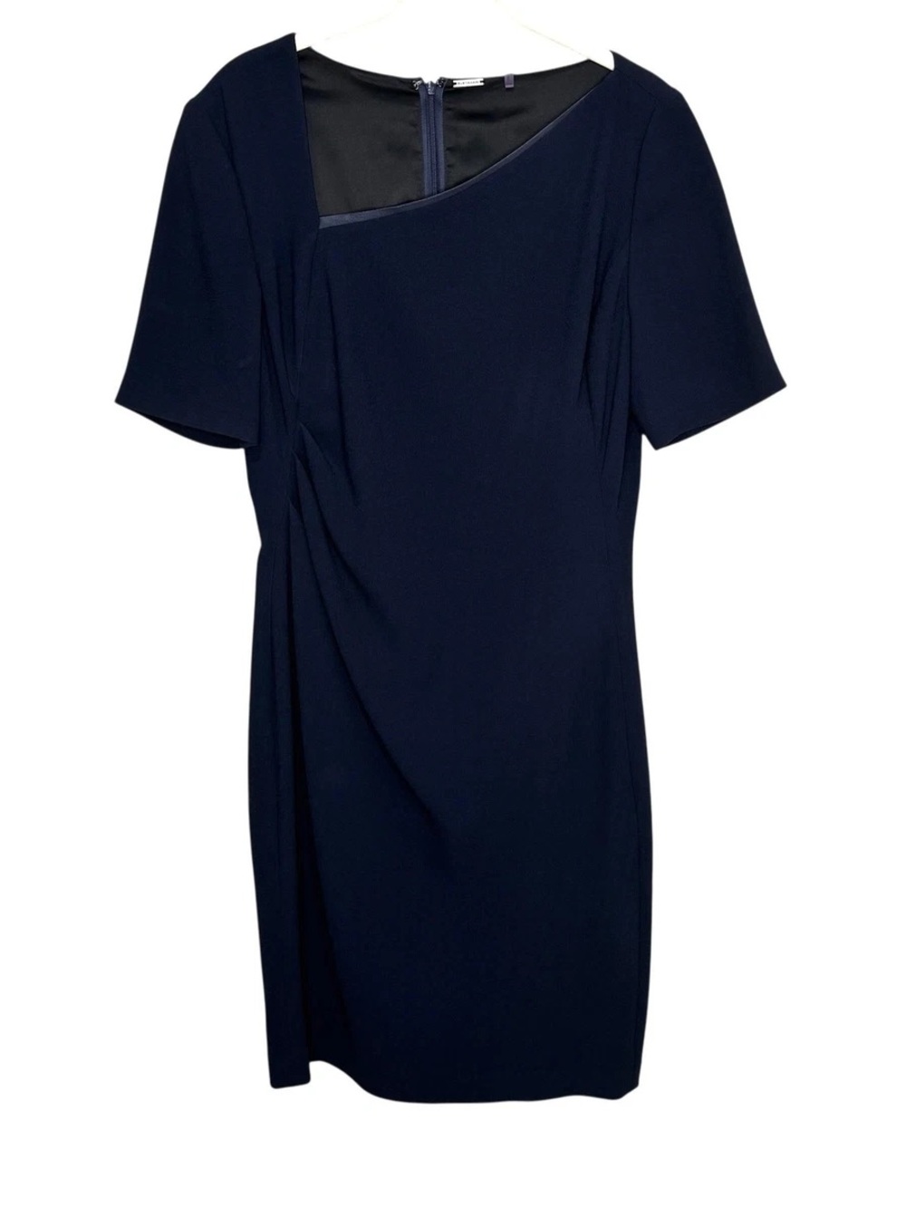 ELIE TAHARI Navy Blue Dress